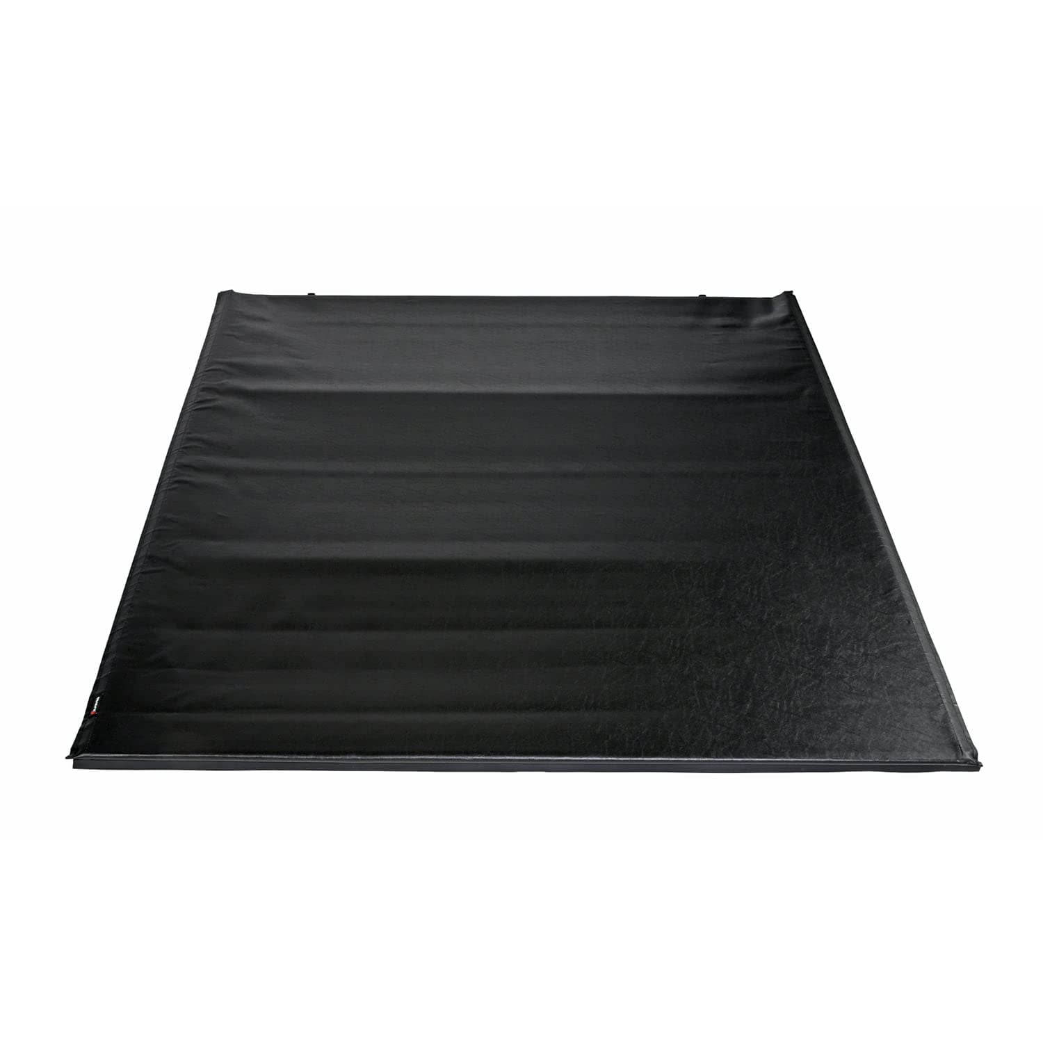 TrailFX Tonneau Cover - Soft Roll-Up Velcro (R) Lockable With Tailgate Lock Black Vinyl With Aluminum Rails
