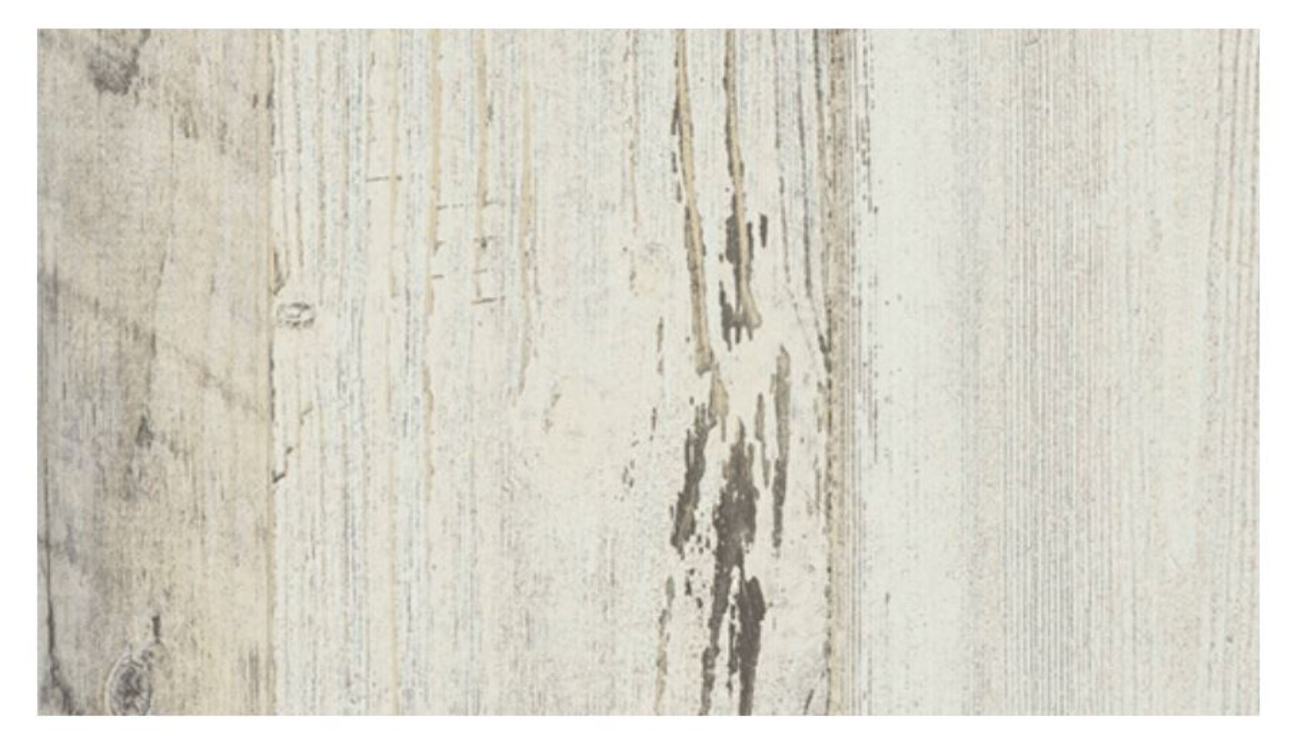 Whitewash Planked Wood 50' Wall Kit