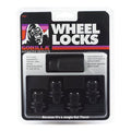 Whl Locks Toyota Blk Chr Set