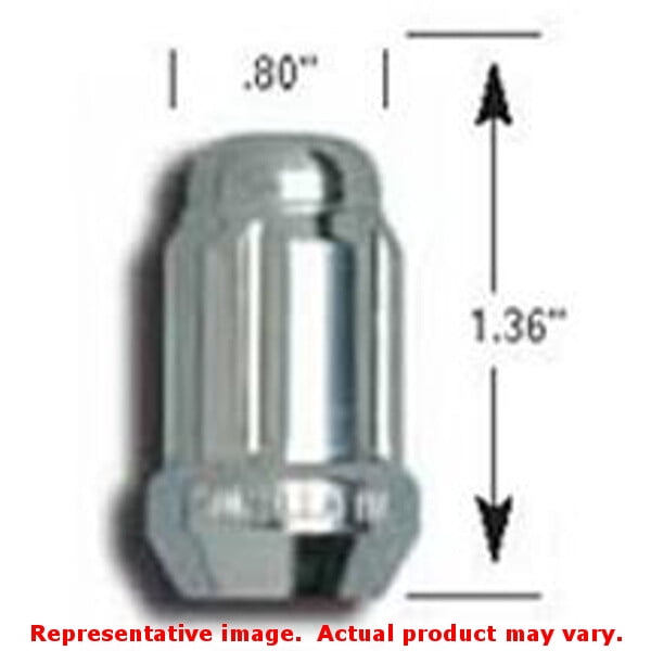 Acrn Lug Nut Small Pk 100