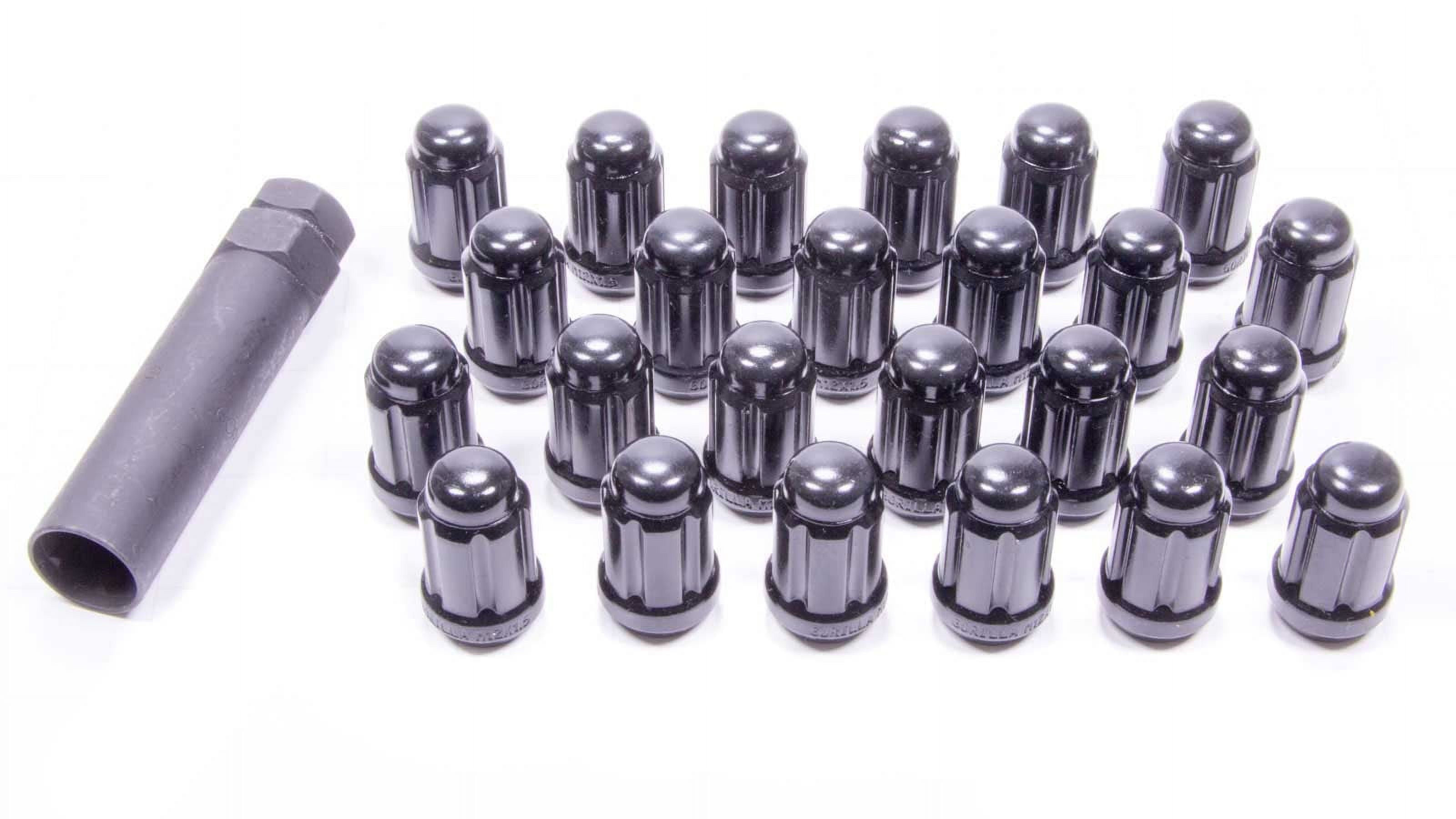 6LUG 12-1.50 Spline Wik Pass Blk Go