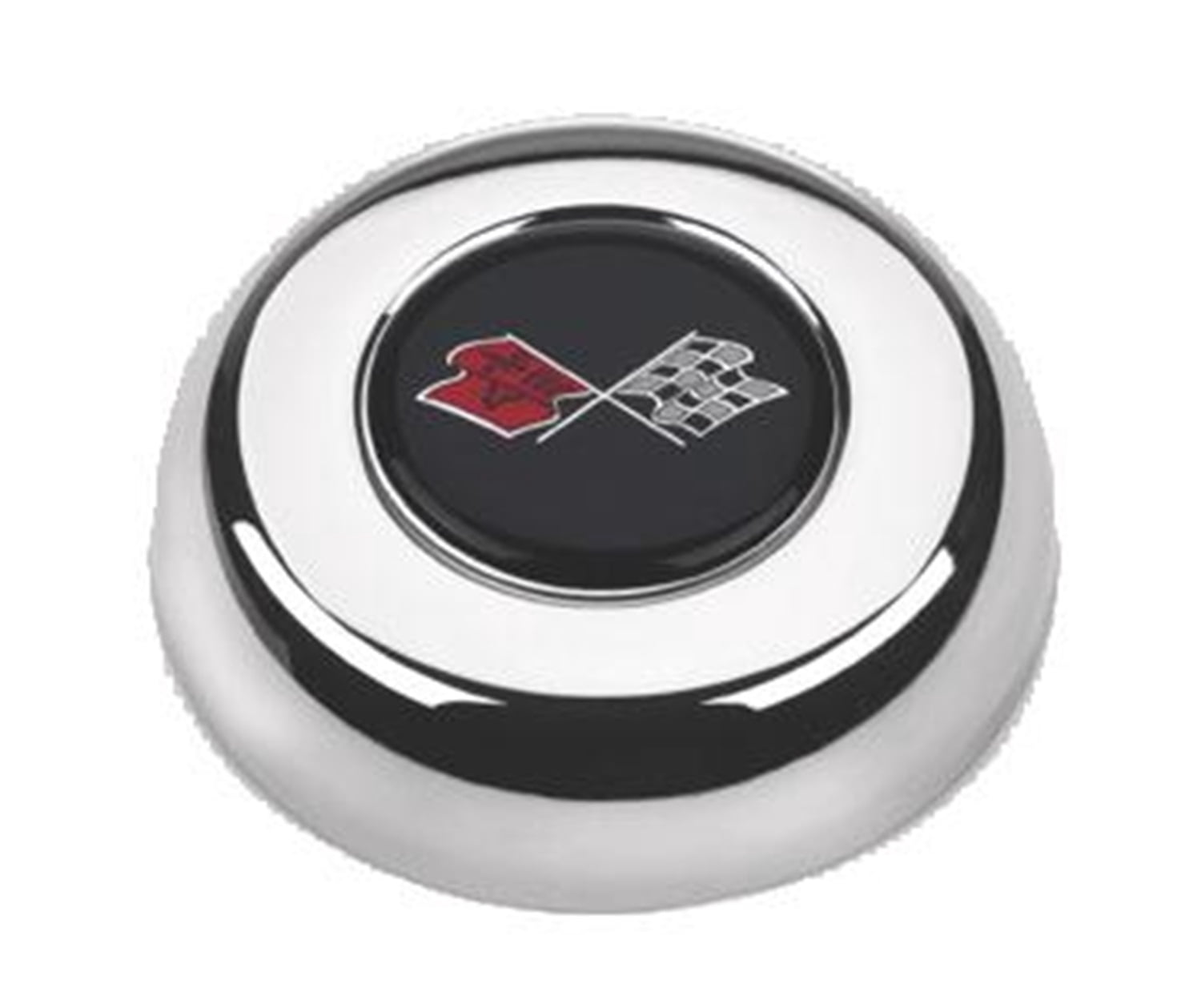Chrome Horn Button Vette