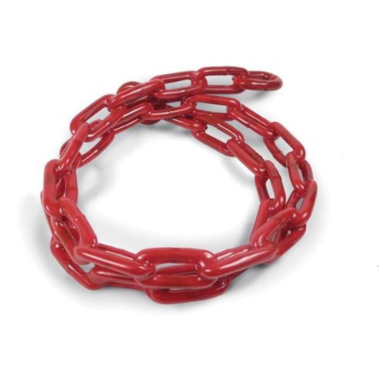 1/4 X 4' Ctd Chain-Red