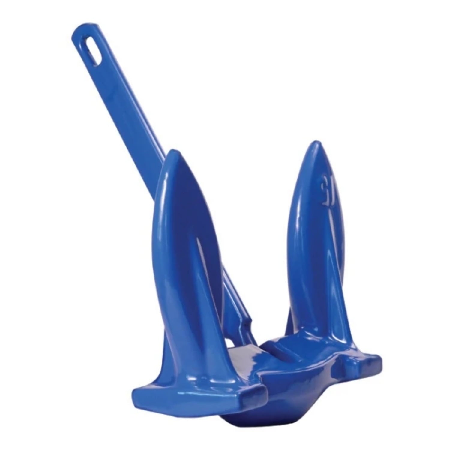 15# Navy Anchor Coated Blue