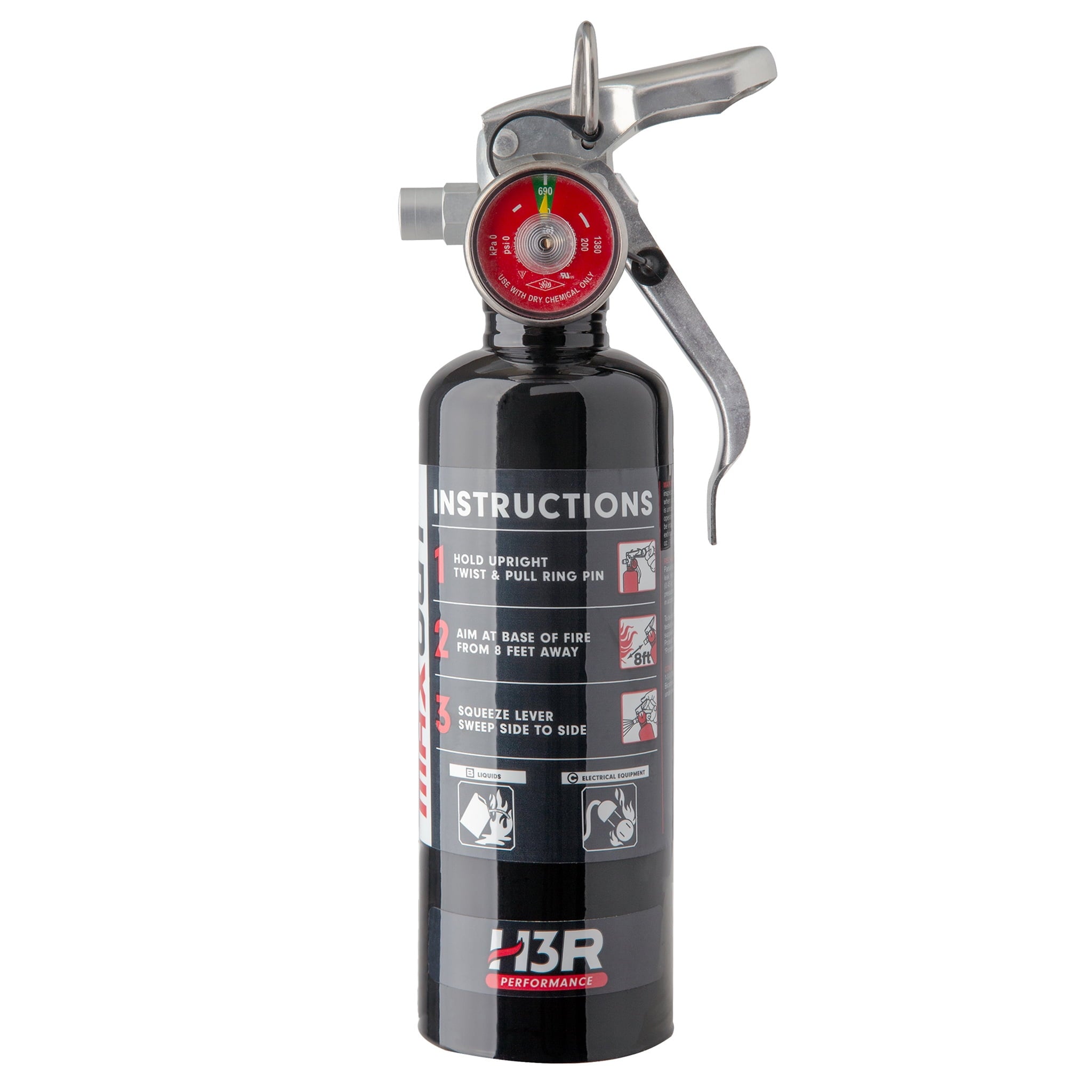 1LB Black Dry Chemical Fe