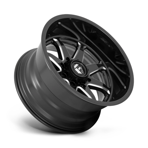 Fuel 1PC D749 Hammer 20X10 6X5.5 106.1 Nbl -18MM