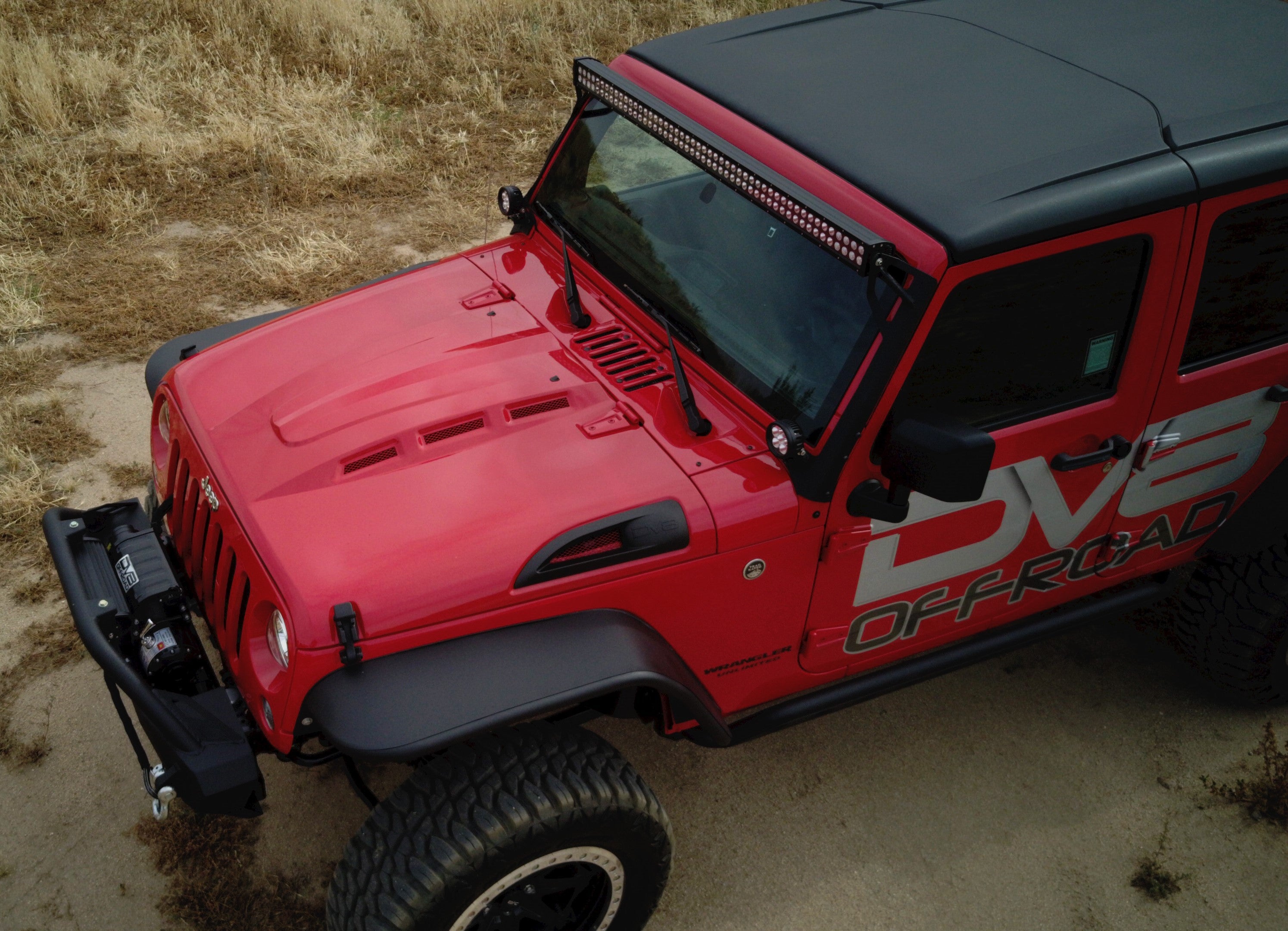 Jeep JK Heat Dispersion Hood