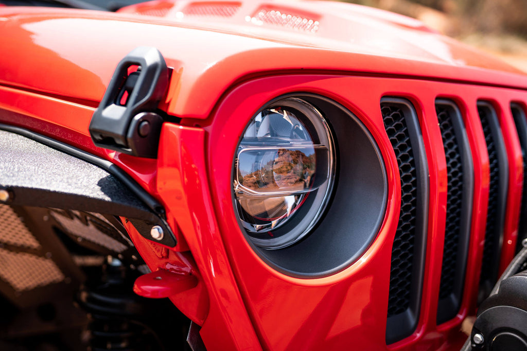 Jeep JL & JT LED Headlights Chrome