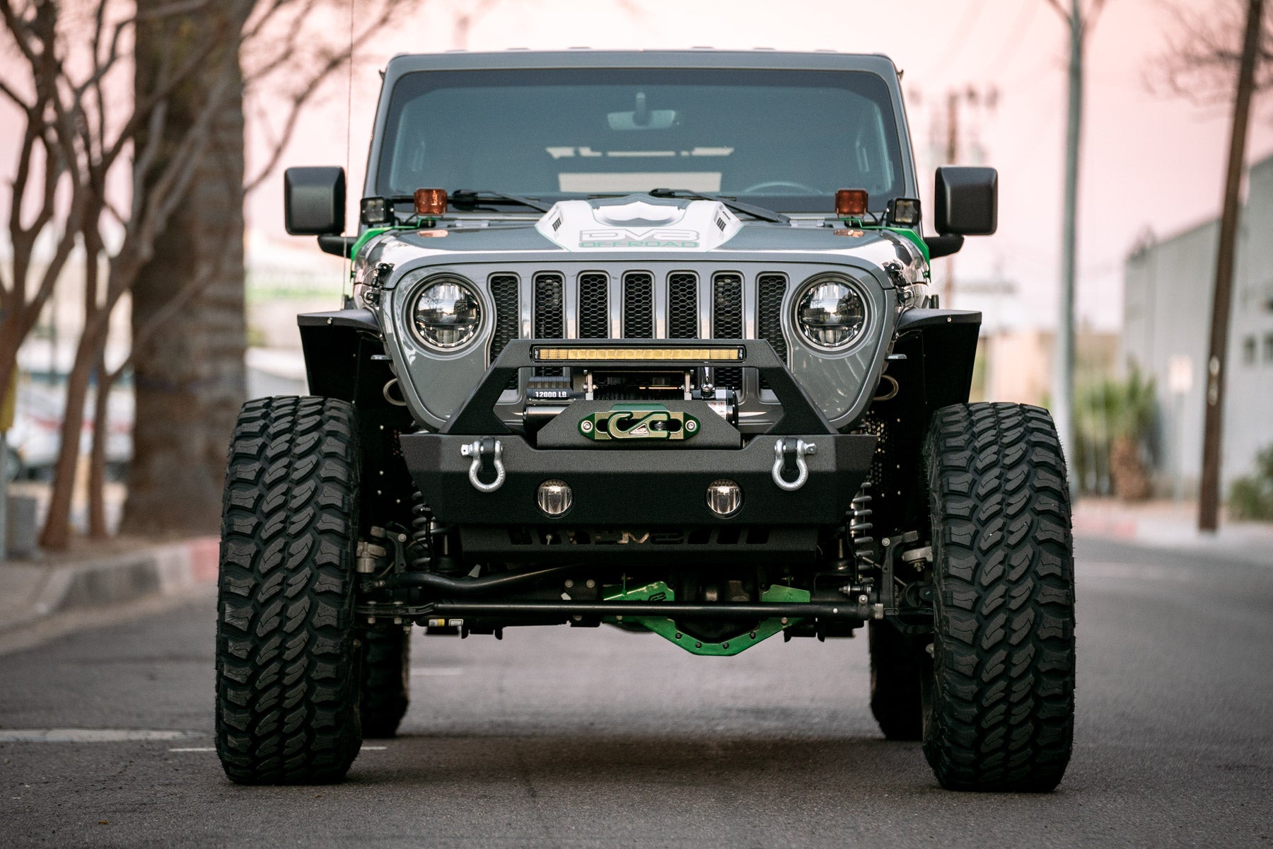Jeep JL & Jeep JT LED Headlights Black
