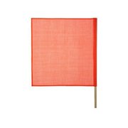18'X18' Safety Flag &Dowel