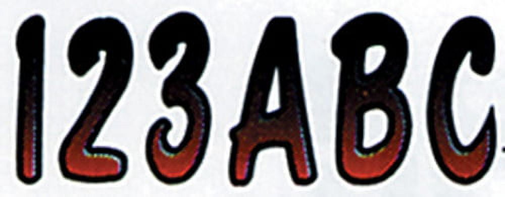 Letter Kit Red/Black