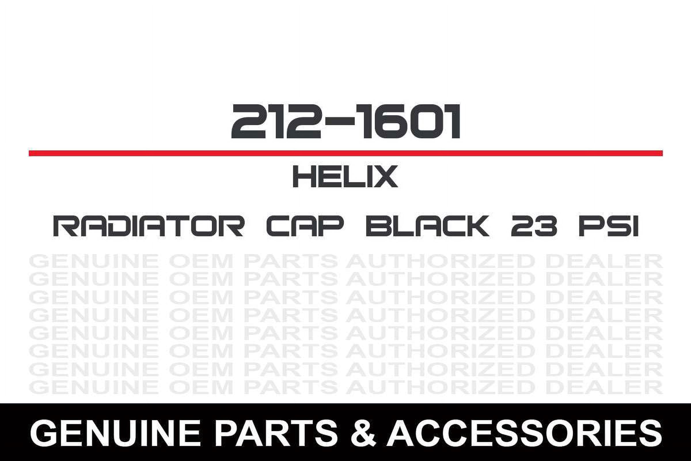 Radiator Cap Black  1.6 Bar