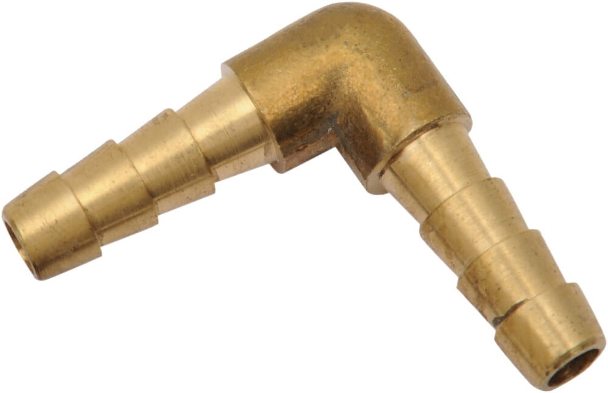 Brass Barb/Barb 90DEG. 3/16'(5MM)