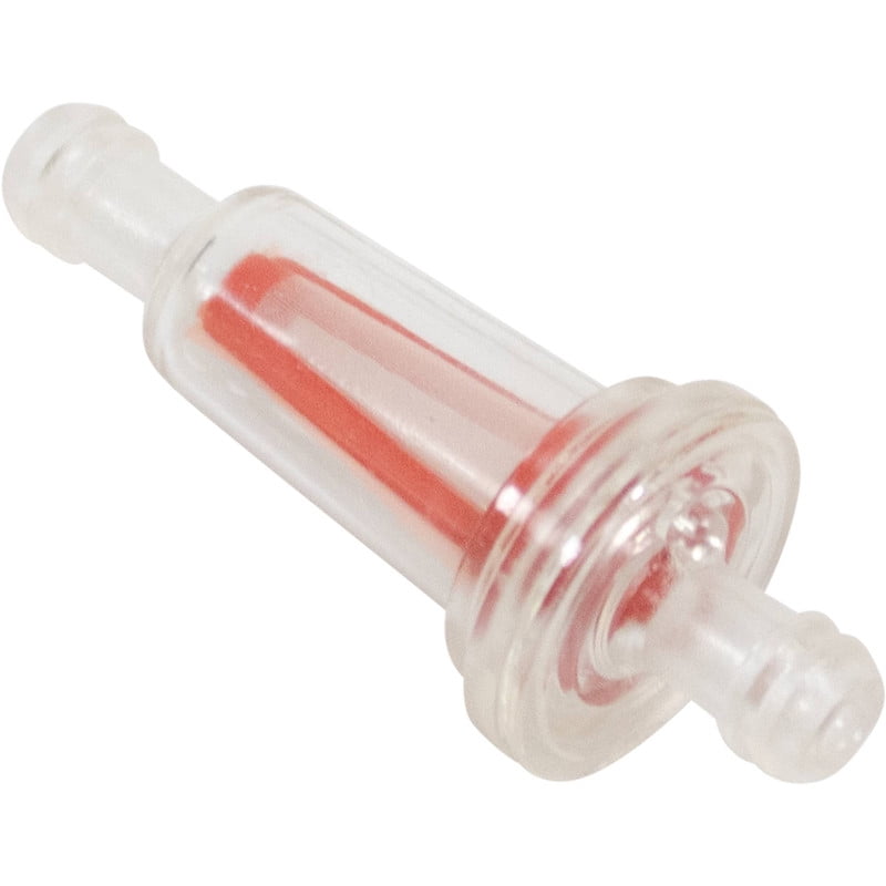 1/4' (6MM) Fuel Filter  Clear Nylon