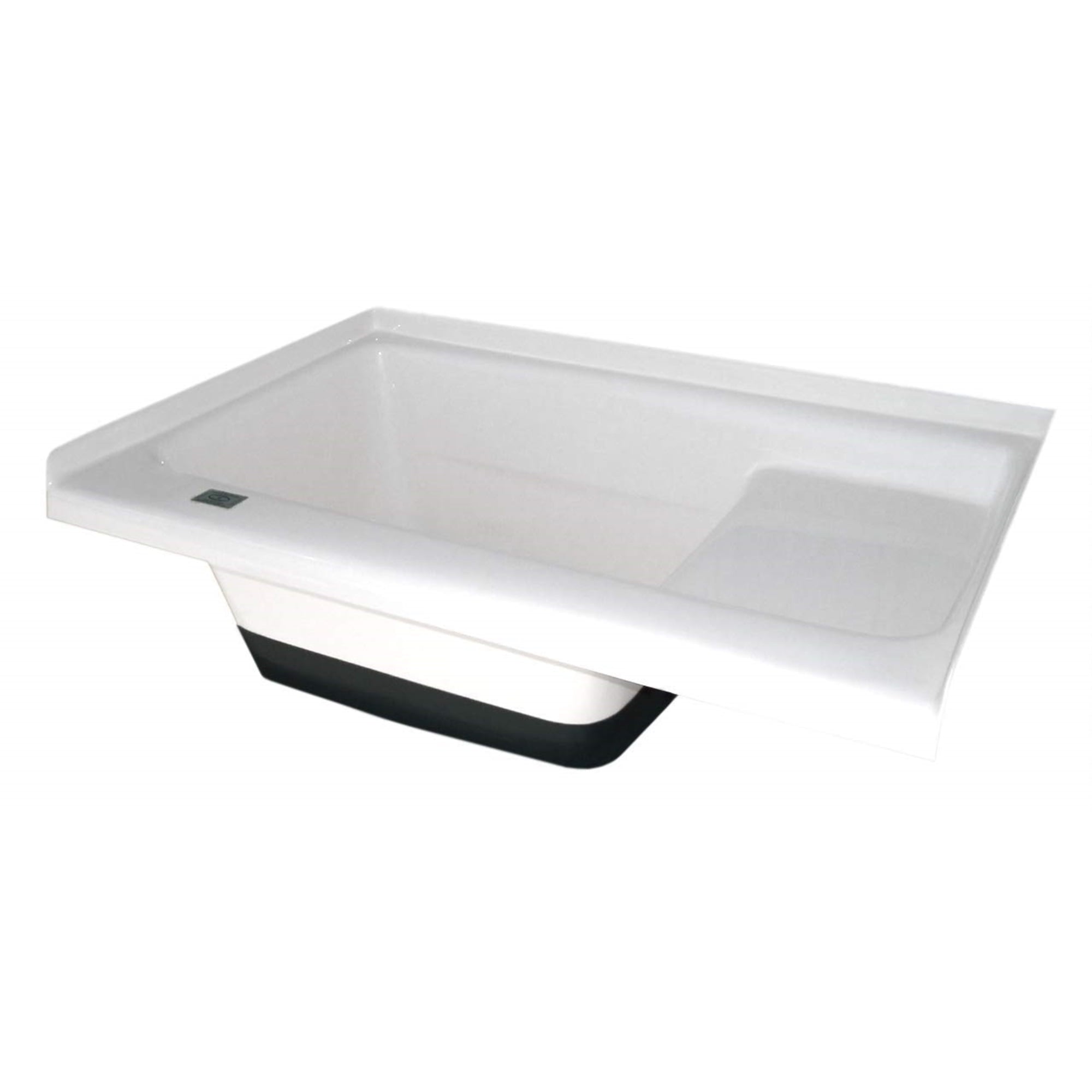 Left Hand Drain Polar Wht