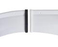 End Cap Fender Skirt Split Black