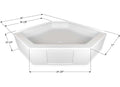 Shower Pan  NSB3434-PW
