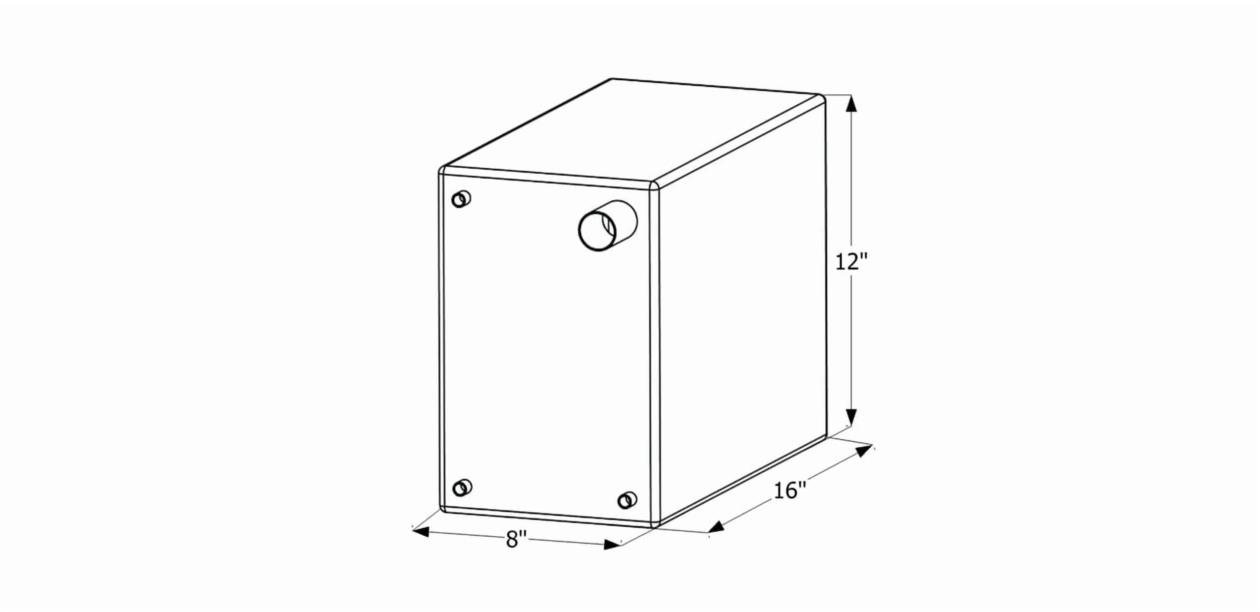 Fresh Water Tank  WT2474  16X12X8