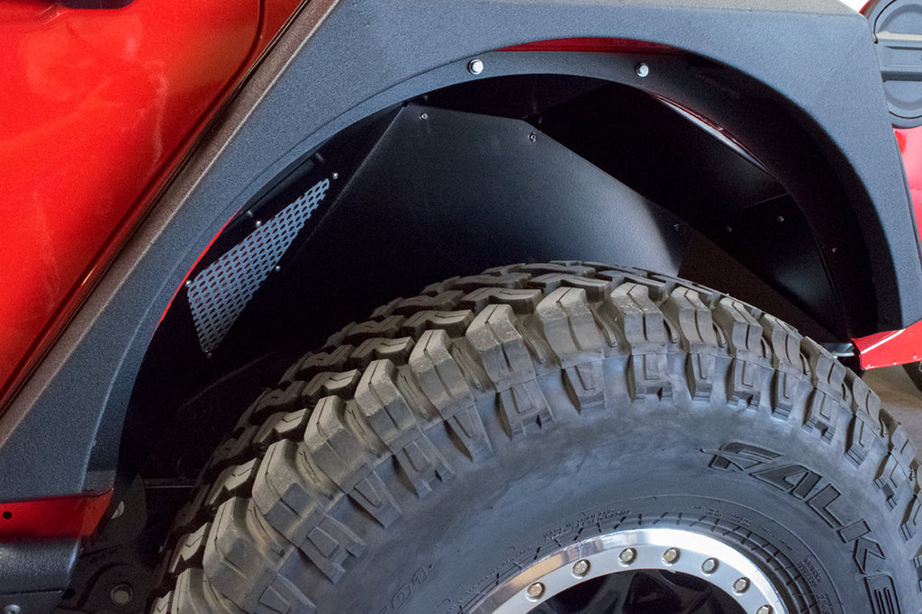 Jeep JL Rear Inner Fenders Black Or Raw