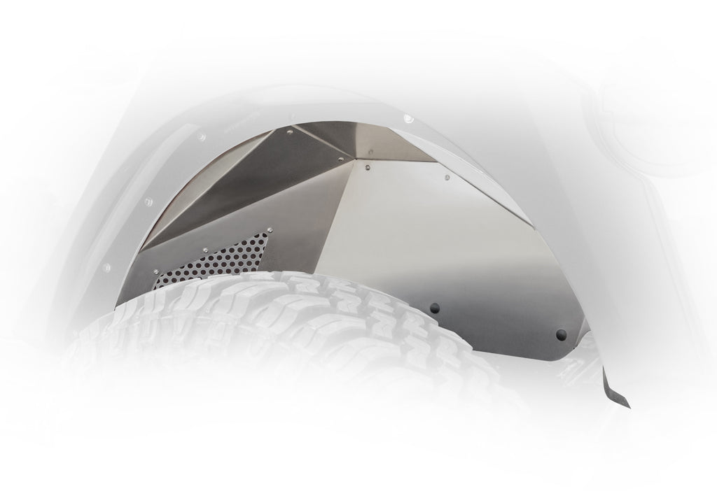 Jeep JL Rear Inner Fenders Black Or Raw