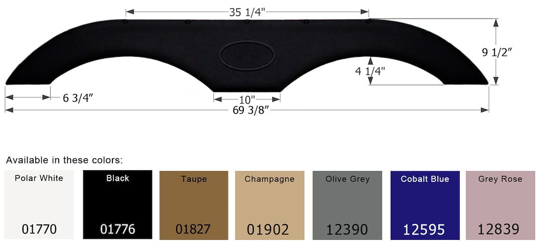Fender Skirt  Tandem  Icon  FS1770