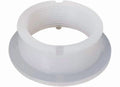 Spin Fitting Flush 1 1/2 Fpt White