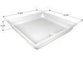 Shower Pan  SP2424-PW
