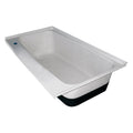 Left Hand Drain Polar Wht