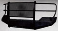 TrailFX Bumper - One Piece Design Direct Fit Mounting Hardware Included With Grille Guard and Grille Mesh Without Winch Mount With OE Light Cutouts...