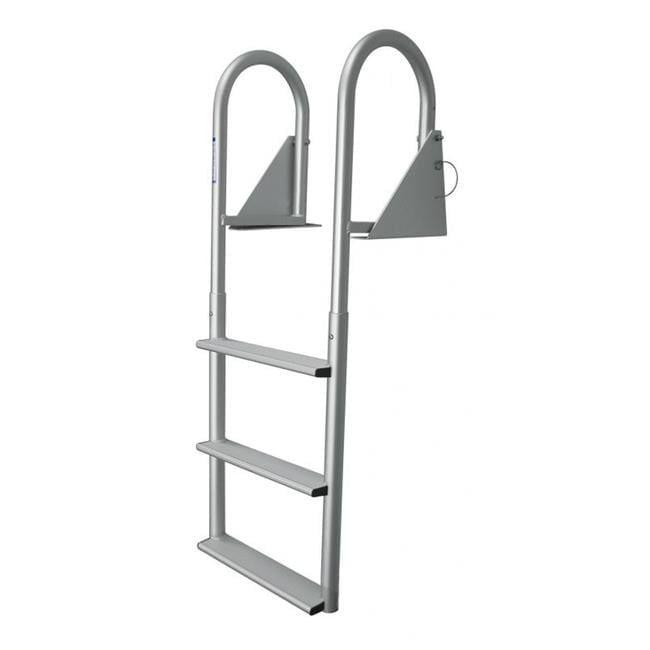 4-Step Flip Up Dock Ladder - Wide Step