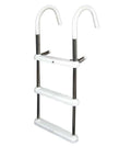 3-Step Gunwale Hook Ladder 7" Aluminum