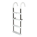 4-Step Gunwale Hook Ladder 7" Aluminum