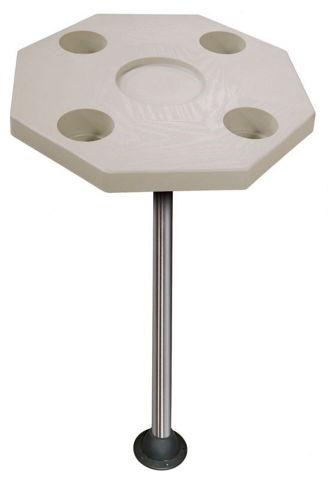 Table Kit Octangonal Ivory W/ Surface Mount