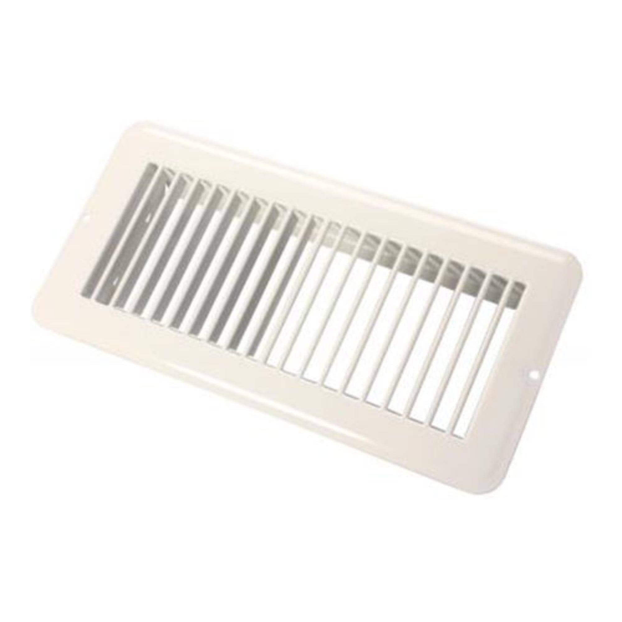4 X 10 Floor Reg.undmpr  Met Wht