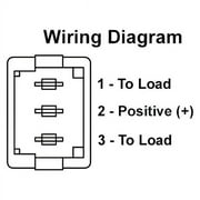 Std 12V On/On Sw  Bk