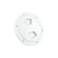 5' Access/Deck Plate  Wht