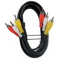 6' Rca/A-V Triple Cable