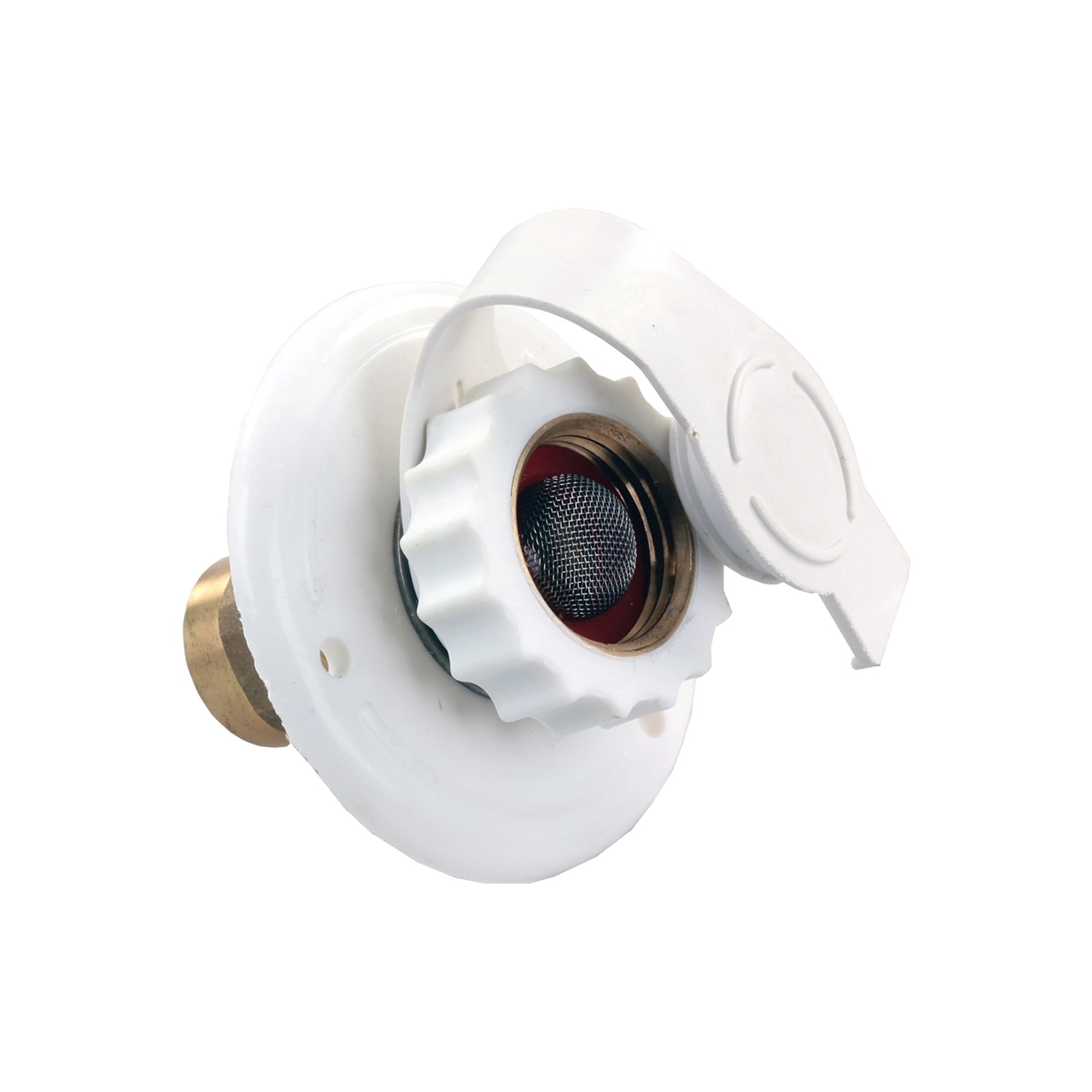 Water Flange  Whit Plastc