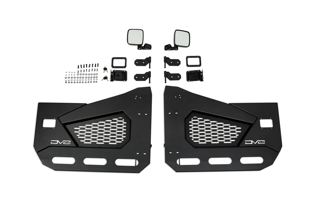 Jeep Wrangler JL & Gladiator JT Spec Series Half Doors Front Set