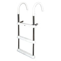 4-Step Gunwale Hook Ladder 11" Aluminum