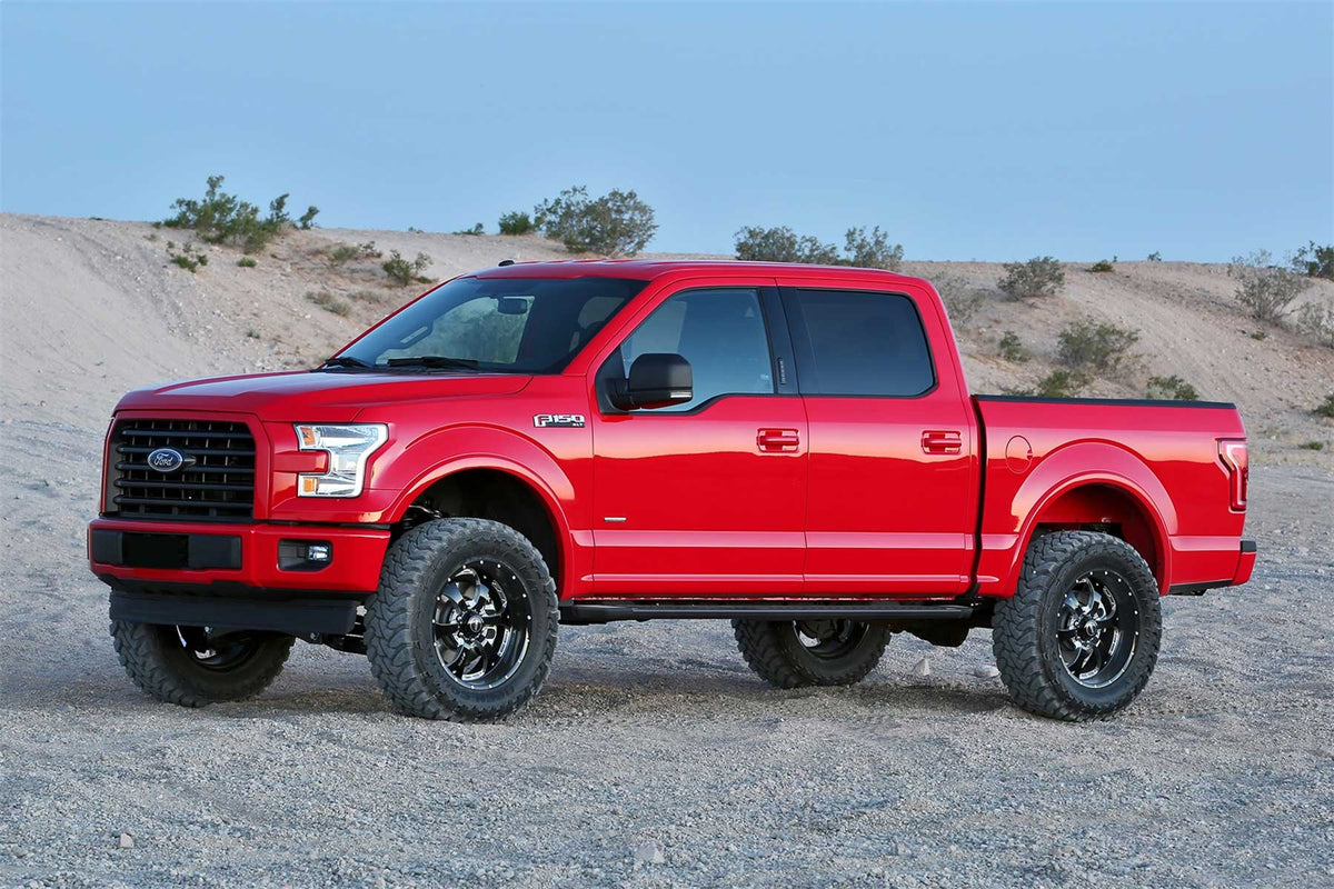 Fabtech Suspension Lift Kit – Rear, For 4 in. Lift, w/Performance Socks (PN K2258)