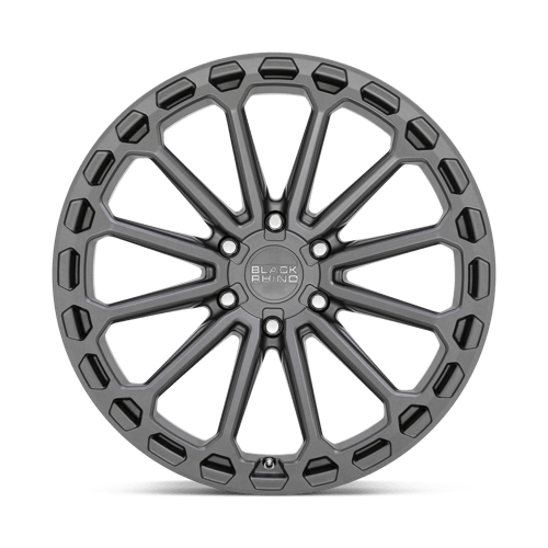 Black Rhino Hard Alloys BR KAIZEN 20X9.5 6X114 +18 76 M-GNMTL