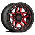 KM540 17X9 6X5.5 G-Blk Mch Rtcc