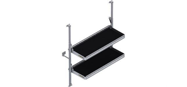 Folding Shelves - 48' Unit