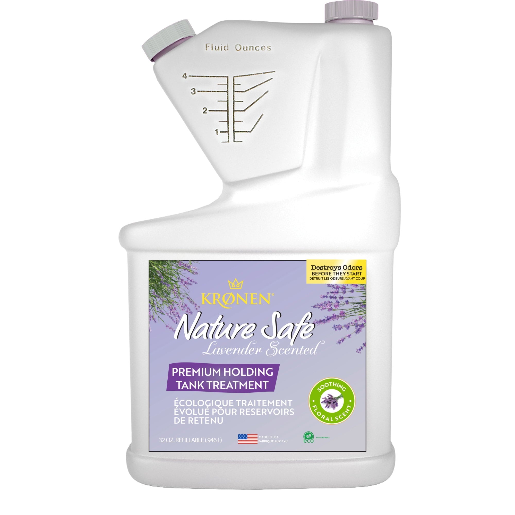 Lavender Scented 32 OZ. Tip-N-Measu