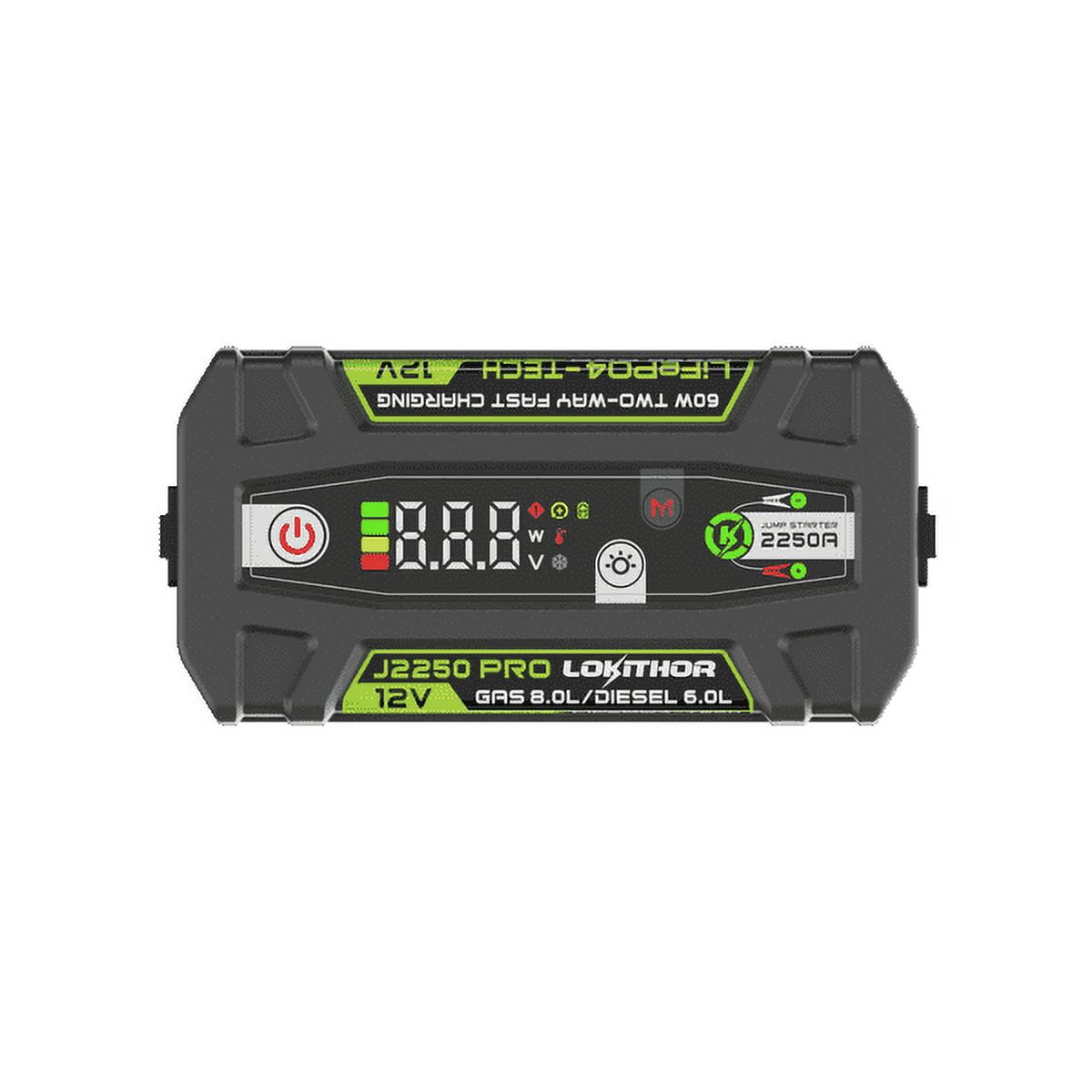 2250A Jump Starter W/ LIFEPO4