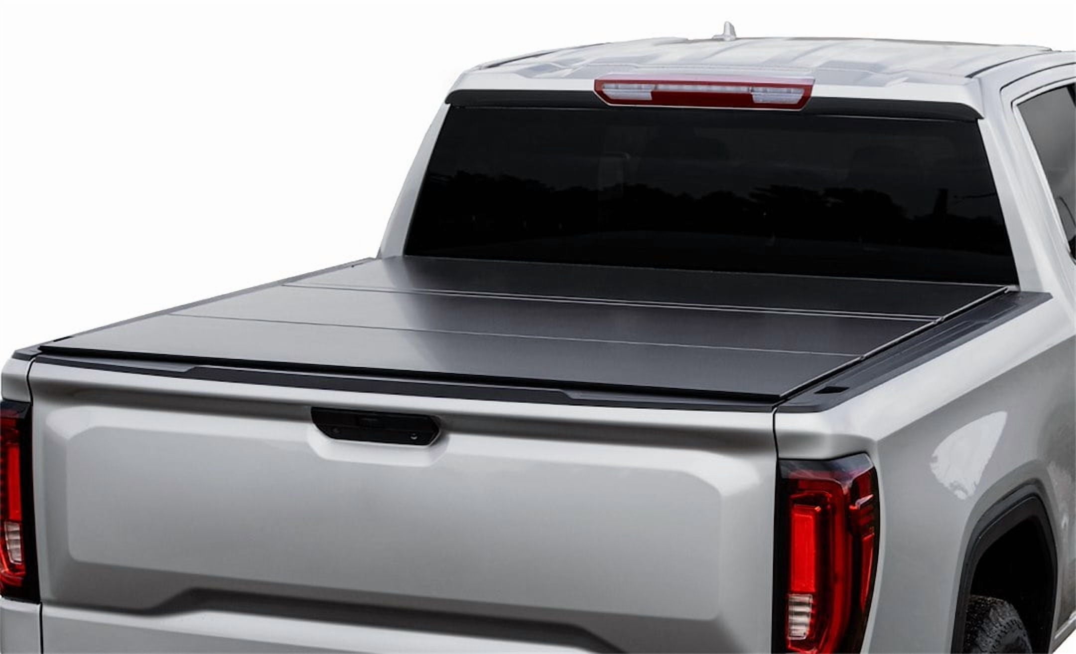 LOMAX B1050029 LOMAX Hard Tri-Fold Cover Fits 16-22 Tacoma Fits select: 2016-2023 TOYOTA TACOMA