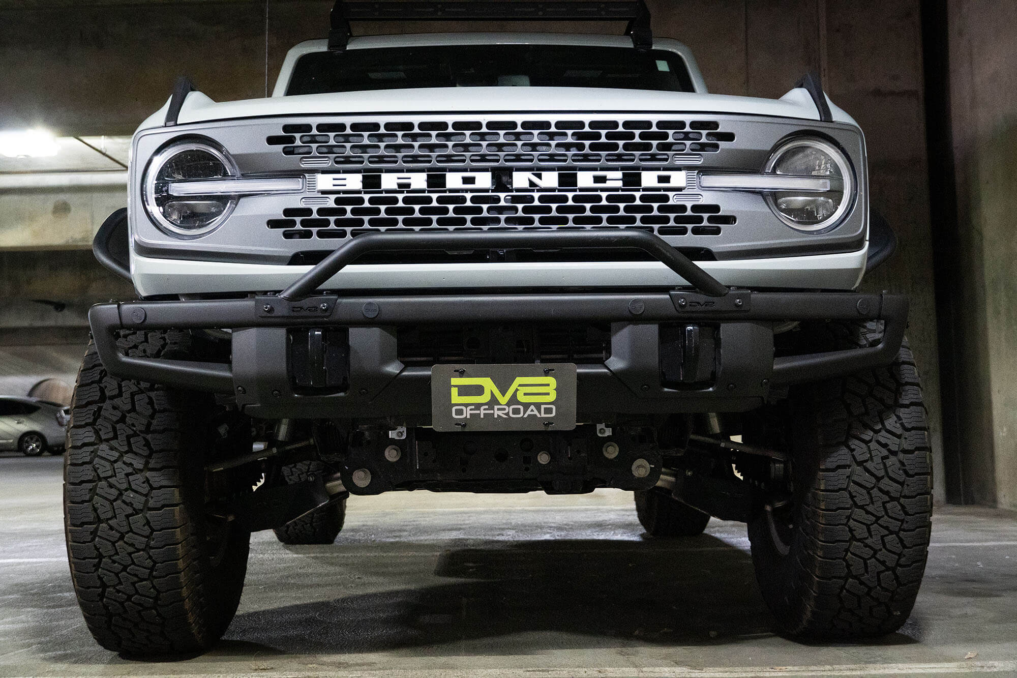 Ford Bronco Factory Front Bumper License Relocation Bracket Front