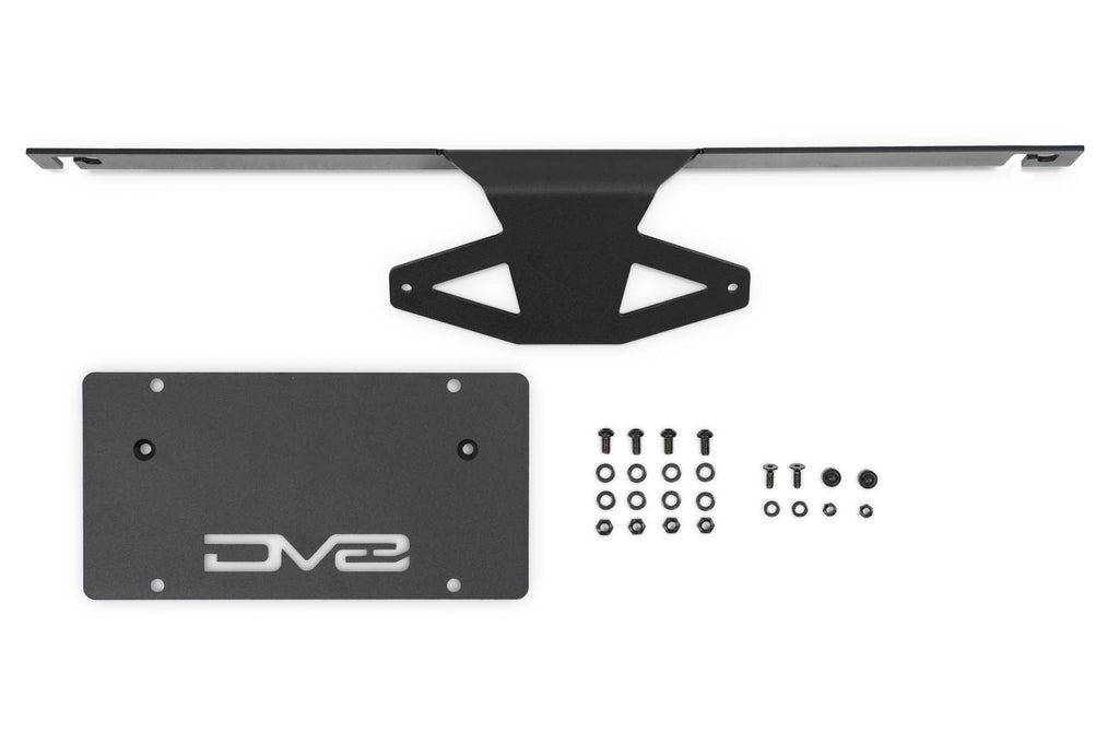 Ford Bronco Capable Bumper Slanted Front License Plate Mount