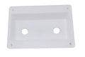 White Faucet Bezel